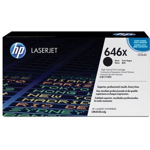 HP Toner 646X (CE264X) Zwart Hoge capaciteit