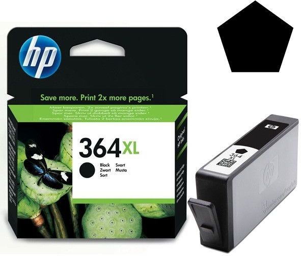 HP 364XL High Yield Black Original Ink Cartridge inktcartridge 1 stuk(s) Origineel Hoog (XL) rendement Zwart