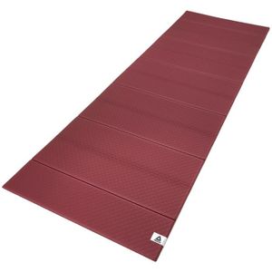 Reebok yoga mat Folded 6mm wijnrood