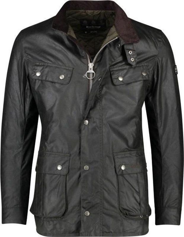 Barbour jack Duke Wax olijfgroen