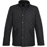 Barbour - POWELL - Gewatteerd Jack - Regular Fit - Effen