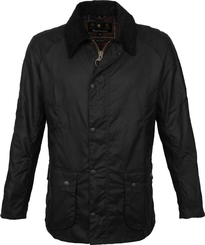 Barbour Ashby Wax Jas Navy Heren Wax jassen