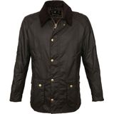 Barbour - Ashby - Wax Jas - Olive - Halflang Model - Waterdicht