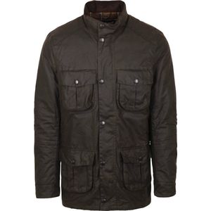 Barbour - Corbridge - Jas - Olive - 100% Sylkoil Gewaxt Katoen