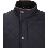 Barbour - Powell Quilt - Gewatteerde Jas - Navy