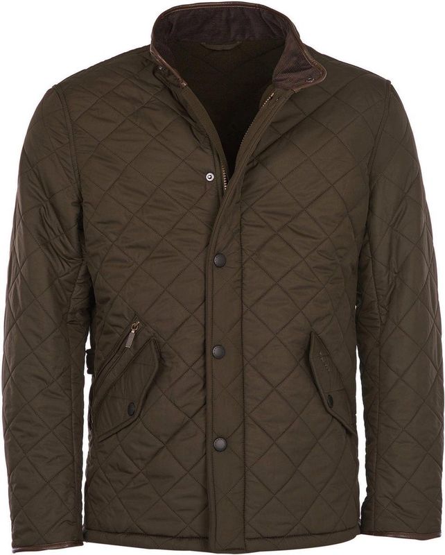 Barbour - Powell Quilt - Gewatteerde Jas - Olive