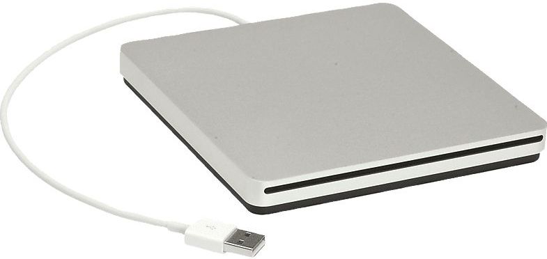 Apple USB SuperDrive - DVD±RW (±R DL) station - USB 2.0