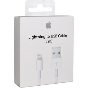 Apple USB kabel naar lightning 2m