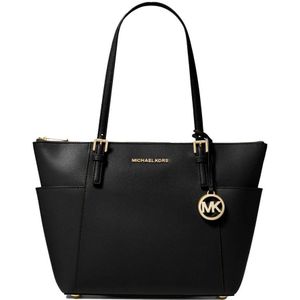 Michael Kors Jet Set schoudertas van leer