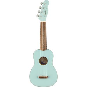 Fender Venice Soprano Ukulele Daphne Blue Sopraan ukulele
