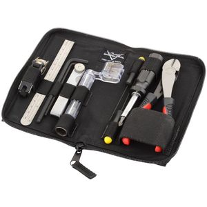 Fender Custom Shop Gitaargereedschapsset voor het aanpassen van elektrische en basgitaren, zwart