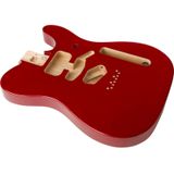 Fender Deluxe Series Telecaster SSH Alder Body Candy Apple Red losse elzenhouten solid body voor elektrische gitaar