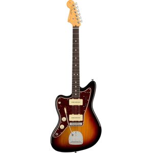 Fender American Professional II Jazzmaster RW LH (3-Colour Sunburst) - Elektrische gitaar voor linkshandigen