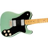 Fender American Professional II Telecaster Deluxe MN Mystic Surf Green elektrische gitaar met koffer