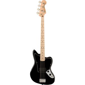 Squier by Fender Affinity Series Elektrische Jaguar Bass met Humbucker pickup, Esdoorn toets in zwart