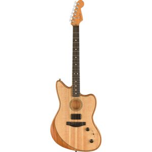 Fender American Acoustasonic Jazzmaster (Natural) - Acoustic Guitar