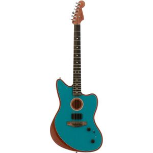 Fender American Acoustasonic Jazzmaster (Ocean Turquoise) - Acoustic Guitar