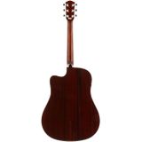 Fender CD-140SCE Dreadnought elektrische akoestische gitaar, mahonie, inclusief hardcase koffer