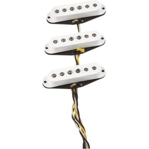 Fender® »Custom Shop Fat 60´s Strat® Pickup Set« Pickup-Set Voor Elektrische Gitaren - Kleur: Wit, 992265000