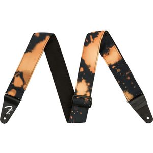 Fender® »TIE DYE ACID WASH STRAP gitaarriem gemaakt van nylon, 5 cm, kleur: zwart