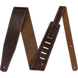 Fender Broken-In Leather Lederen Gitaarband Bruin 0990641050