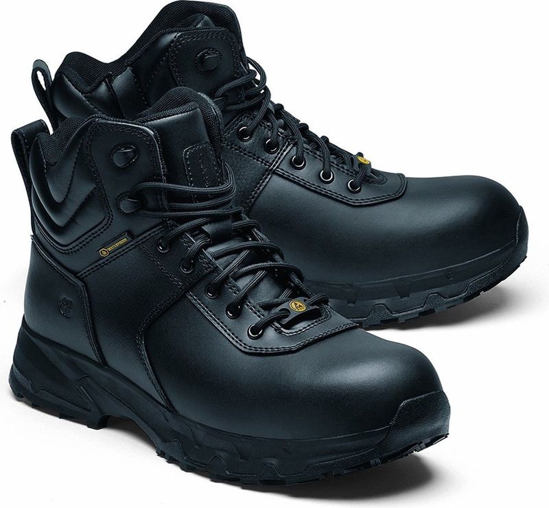 Shoes For Crews - Guard Mid - Veiligheidschoenen - Zwart - Leer