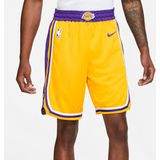 Nike - Los Angeles Lakers Icon Edition - Korte Broek - Paars - Dri-FIT - Dubbelgebreid Mesh