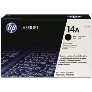 HP 14A Black Original LaserJet Toner Cartridge tonercartridge 1 stuk(s) Origineel Zwart