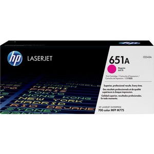 HP 651A Magenta Original LaserJet Toner Cartridge tonercartridge 1 stuk(s) Origineel