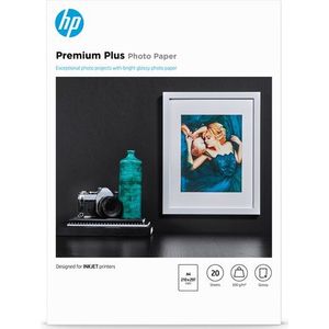 HP Premium Plus Glanzend Fotopapier - 20 vel / A4