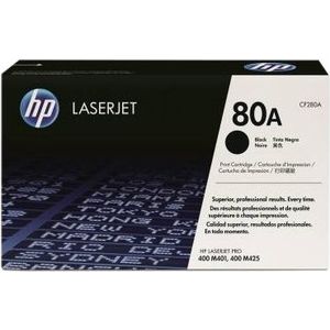 HP 80A Originele Tonercartridge - Zwart