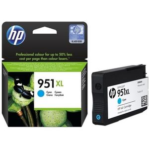 HP - 951XL - Inktcartridge - Cyaan - Hoge Capaciteit 17 ml