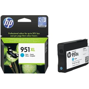 HP 951XL High Yield Cyan Original Ink Cartridge inktcartridge 1 stuk(s) Origineel Hoog (XL) rendement