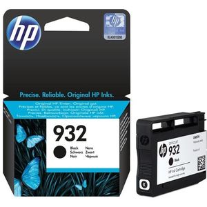 HP 932 Black Original Ink Cartridge inktcartridge 1 stuk(s) Origineel Normaal rendement Zwart