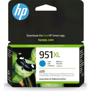 HP 951XL High Yield Cyan Original Ink Cartridge inktcartridge 1 stuk(s) Origineel Hoog (XL) rendement