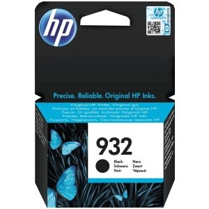 HP 932 Black Original Ink Cartridge inktcartridge 1 stuk(s) Origineel Normaal rendement Zwart