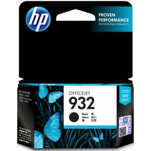 HP 932 Black Original Ink Cartridge inktcartridge 1 stuk(s) Origineel Normaal rendement Zwart