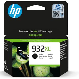 HP 932XL High Yield Black Original Ink Cartridge inktcartridge 1 stuk(s) Origineel Hoog (XL) rendement Zwart