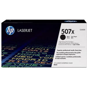 HP - 507X - Toner - Zwart - Hoge Capaciteit voor 11.000 Pagina's