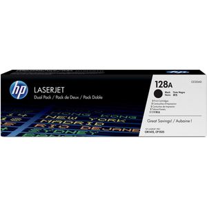 HP 128A 2-pack Black Original LaserJet Toner Cartridges tonercartridge 2 stuk(s) Origineel Zwart