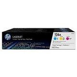 Toner HP 126A (CF341A) multipack cyaan/magenta/geel (origineel)