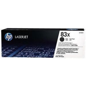 HP CF283X nr. 83X toner cartridge zwart (origineel)
