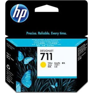 HP Tintenpatrone HP Nr. 711 CZ132A gelb 29ml