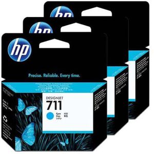 Original Ink Cartridge HP 711 Cyan