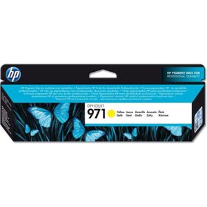 HP 971 inktcartridge - 2500 pagina's - Pak van 1 - Geel