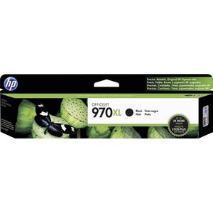 HP 970XL High Yield Black Original Ink Cartridge inktcartridge 1 stuk(s) Origineel Hoog (XL) rendement Zwart