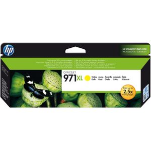 HP 971XL High Yield Yellow Original Ink Cartridge inktcartridge 1 stuk(s) Origineel Hoog (XL) rendement Geel