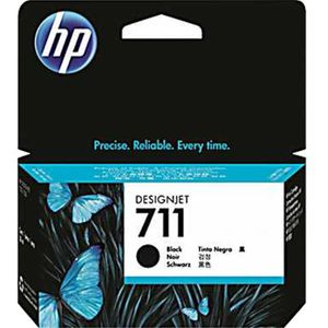 HP 711 (CZ129A) inktcartridge zwart (origineel)