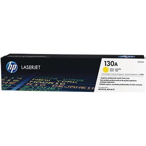 HP 130A (Sticker resten) geel (CF352A) - Toners - Origineel