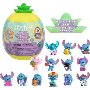 Just Play Disney Stitch That's So Stitch verzamelfiguur serie 2 gestileerde figuren verrassing 5 cm speelgoed voor kinderen vanaf 3 jaar